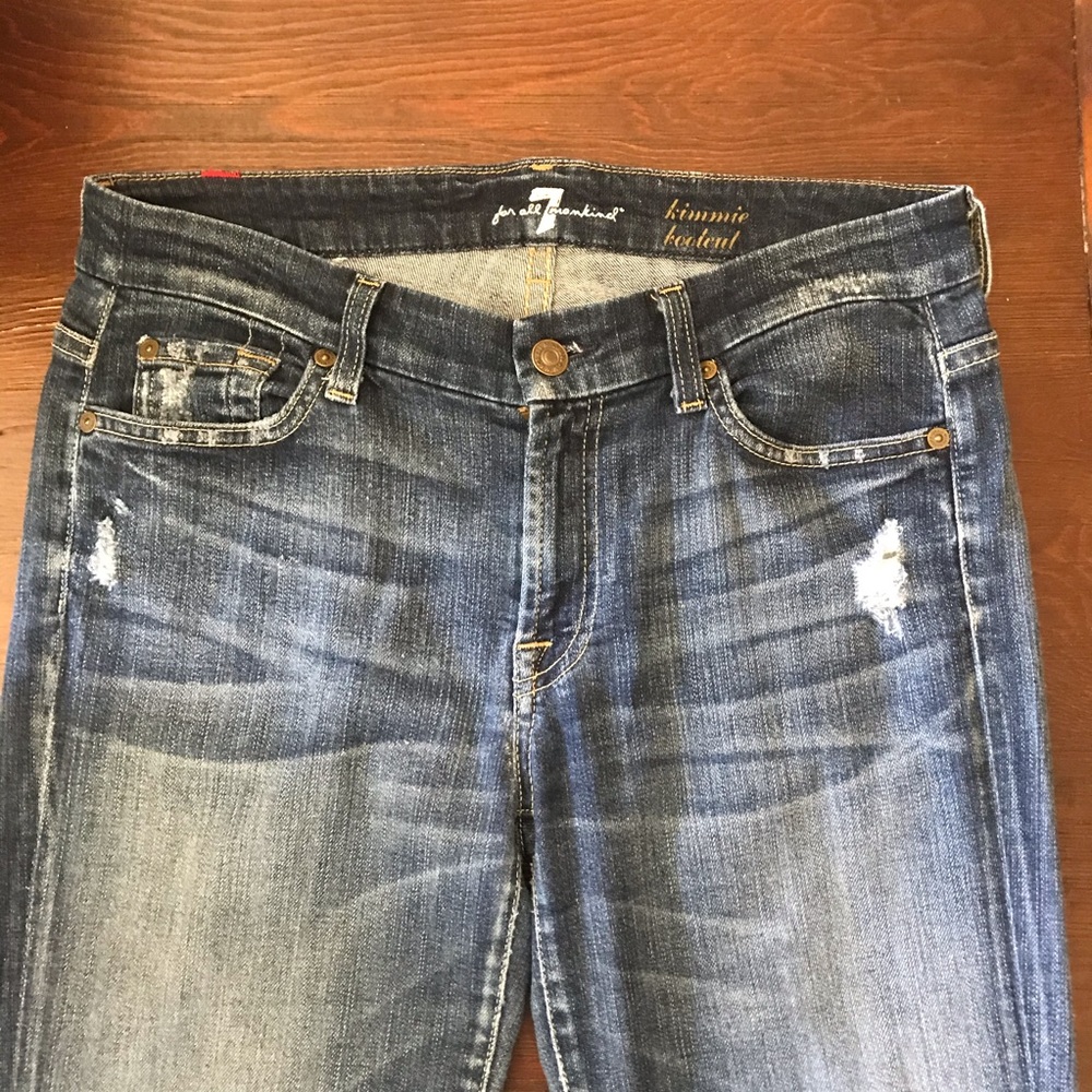7FAM Womens Flare/ Bootcut Jeans